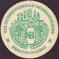 Beer coaster neubrandenburger-9-zadek