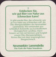 Beer coaster neumarkter-lammsbrau-32-zadek