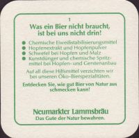 Beer coaster neumarkter-lammsbrau-37-zadek