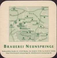 Beer coaster neunspringe-worbis-9-zadek-small
