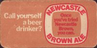 Beer coaster newcastle-55-zadek