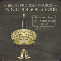 Beer coaster nicholsons-7-zadek