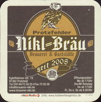 Beer coaster nikl-1