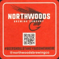 Beer coaster northwoods-brewing-1-zadek