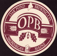 Beer coaster oak-pond-1