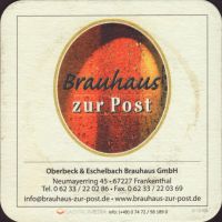 Beer coaster oberbeck-and-eschelbach-brauhaus-1