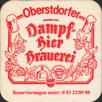 Pivní tácek oberstdorfer-dampfbierbrauerei-3