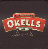 Beer coaster okells-3