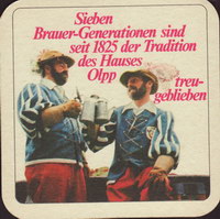 Beer coaster olpp-brau-1-zadek