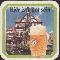 Beer coaster olpp-brau-15-zadek