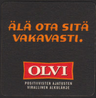 Beer coaster olvi-13-zadek