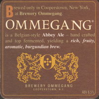 Beer coaster ommegang-3-zadek