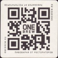 Beer coaster one-brew-2-zadek-small
