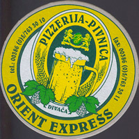 Beer coaster orient-express-1