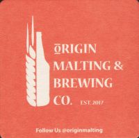 Beer coaster origin-malting-1-oboje