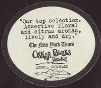 Beer coaster oskar-blues-2-zadek