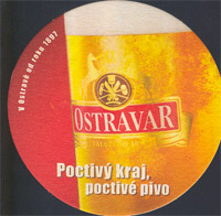 Beer coaster ostravar-12