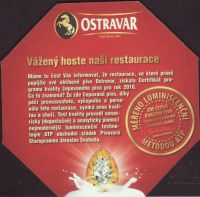 Beer coaster ostravar-66-zadek-small