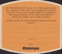 Beer coaster ottakringer-28-zadek