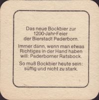 Beer coaster paderborner-vereins-18-zadek