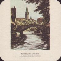 Beer coaster paderborner-vereins-36-zadek