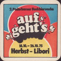 Beer coaster paderborner-vereins-57-zadek