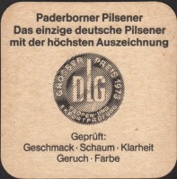 Beer coaster paderborner-vereins-69-zadek