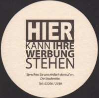 Beer coaster paderborner-vereins-70-zadek-small