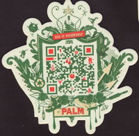 Pivní tácek palm-169