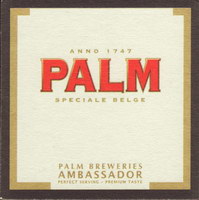 Beer coaster palm-175
