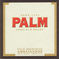 Beer coaster palm-234