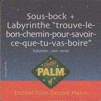 Beer coaster palm-90-small