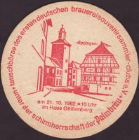 Beer coaster palmbrau-31-zadek