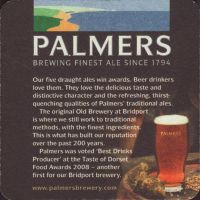 Pivní tácek palmers-10-zadek-small