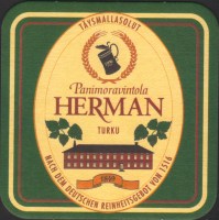 Beer coaster panimoravintola-herman-2-small