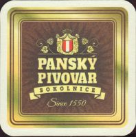 Beer coaster pansky-pivovar-sokolnice-1