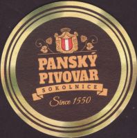 Beer coaster pansky-pivovar-sokolnice-2