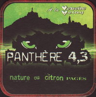 Beer coaster panthere-1