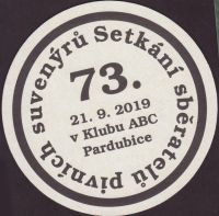 Beer coaster pardubice-59-zadek-small