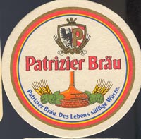 Beer coaster patrizier-brau-1