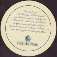 Beer coaster patrizier-brau-25-zadek-small