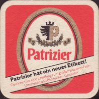 Beer coaster patrizier-brau-38