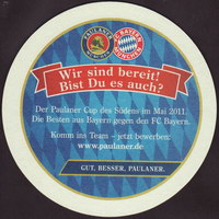 Beer coaster paulaner-101-zadek-small