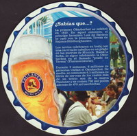 Beer coaster paulaner-102-zadek