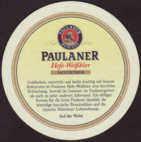 Beer coaster paulaner-106-zadek