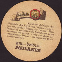 Beer coaster paulaner-109-small