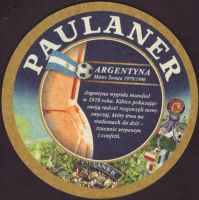 Beer coaster paulaner-131-zadek-small