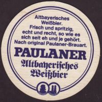Beer coaster paulaner-154-small