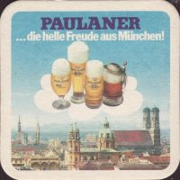 Beer coaster paulaner-165