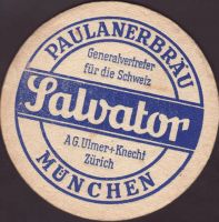 Beer coaster paulaner-190-oboje